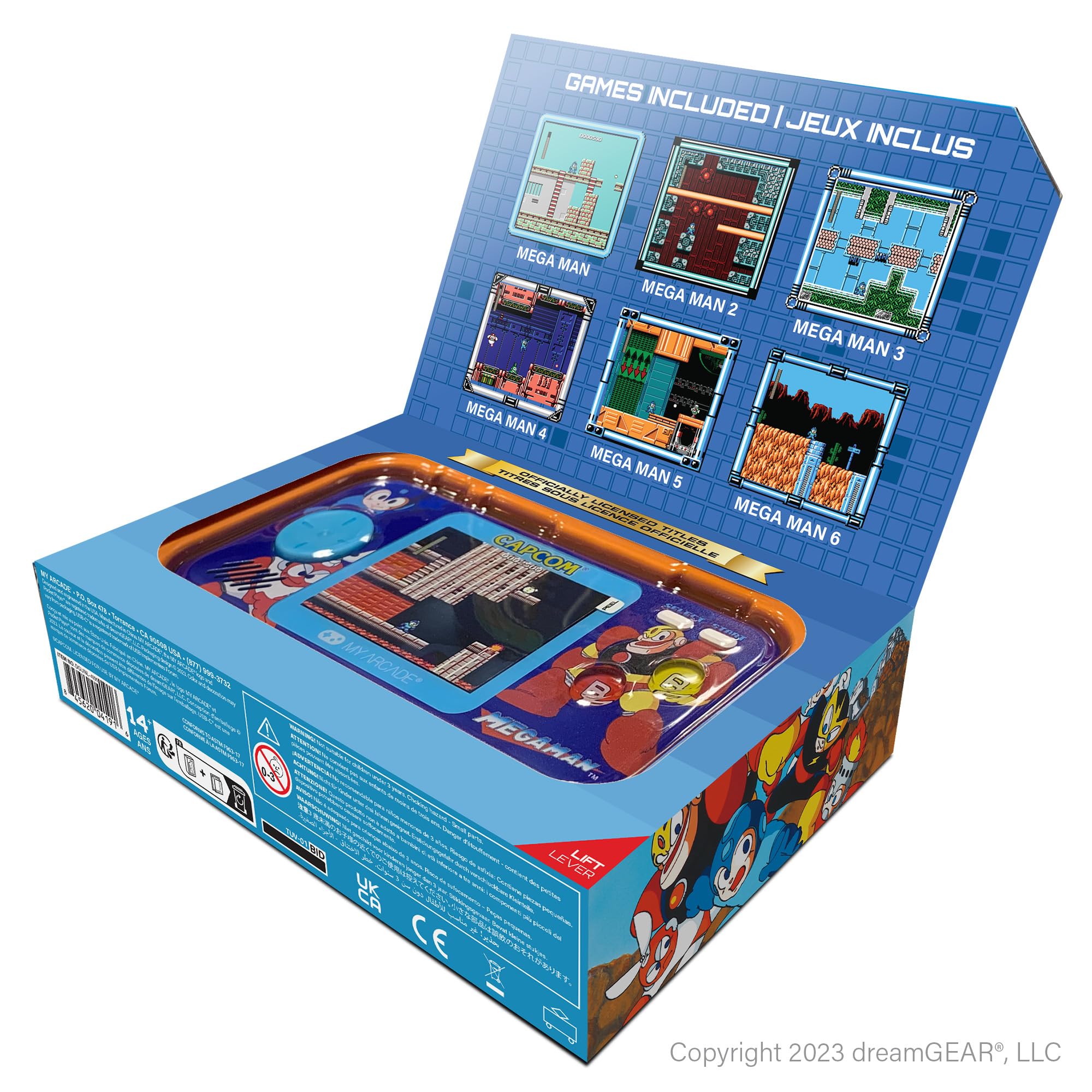 My Arcade Pocket Player Pro Megaman My Arcade Pocket Player Pro Megaman